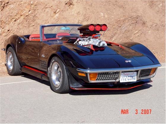 72 corvette spitting